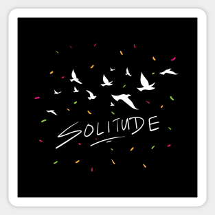 Solitude Sticker